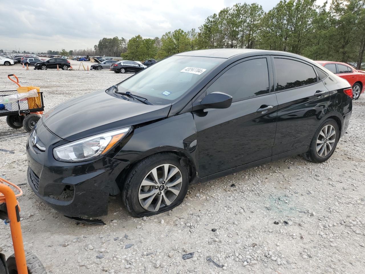 hyundai accent 2017 kmhct4ae6hu255743