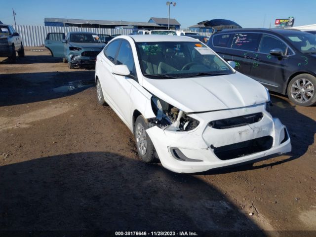 hyundai accent 2017 kmhct4ae6hu276320