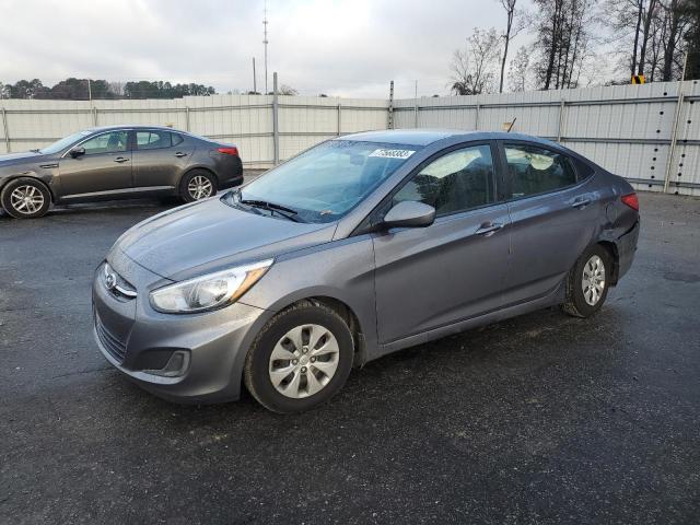 hyundai accent 2017 kmhct4ae6hu327556