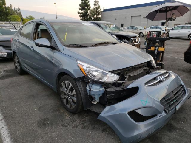 hyundai accent se 2017 kmhct4ae6hu352344