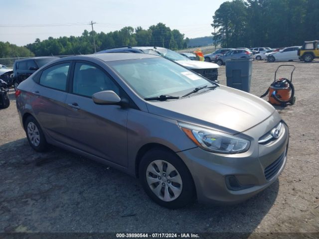 hyundai accent 2017 kmhct4ae6hu367488