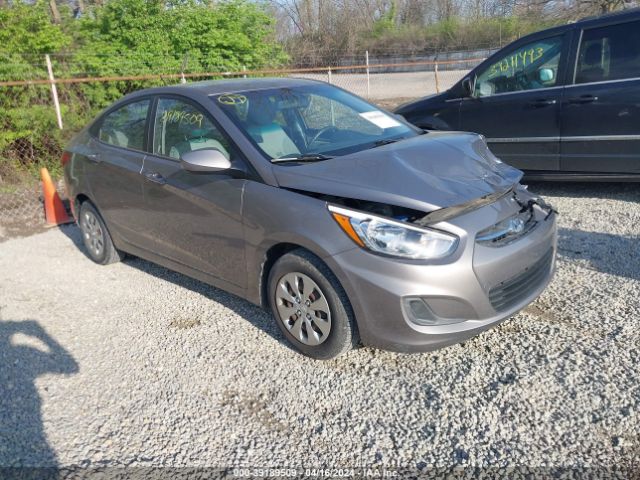 hyundai accent 2017 kmhct4ae6hu369452