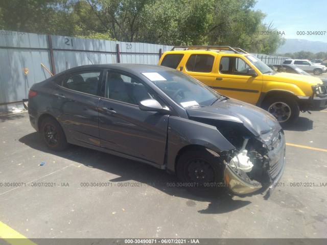 hyundai accent 2013 kmhct4ae7du395858