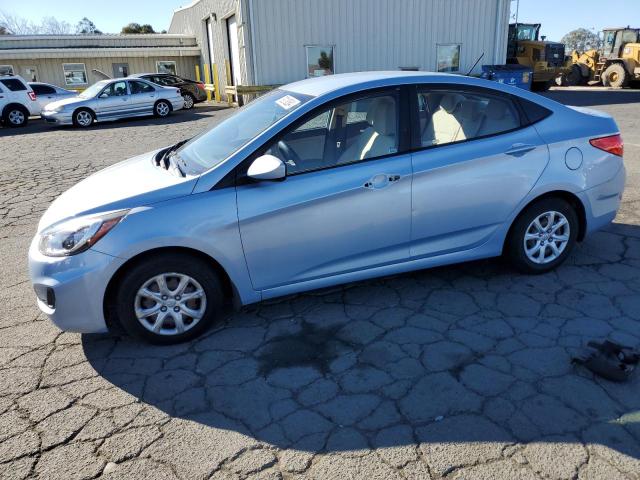 hyundai accent gls 2013 kmhct4ae7du443021