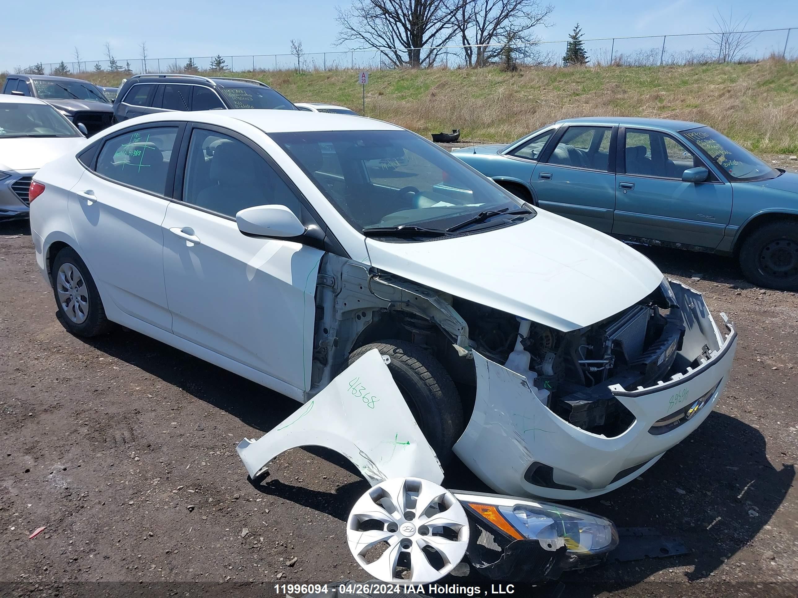 hyundai accent 2016 kmhct4ae7gu999320