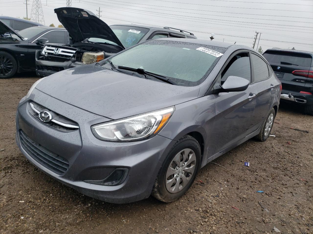 hyundai accent 2017 kmhct4ae7hu195990