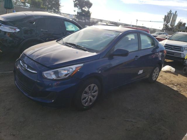 hyundai accent 2017 kmhct4ae7hu221102