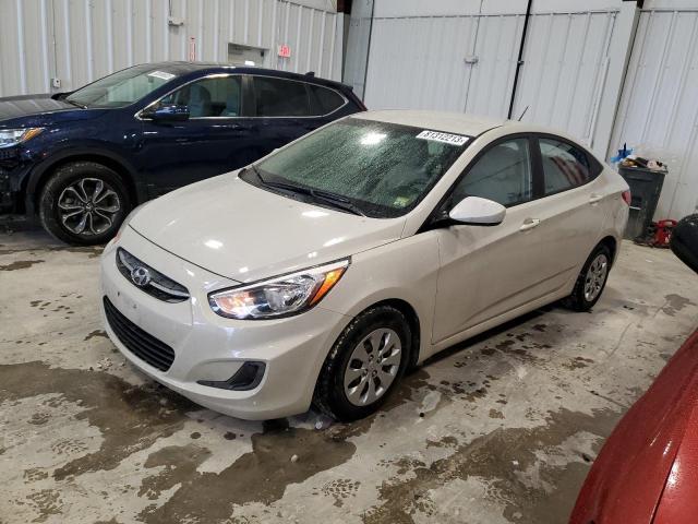 hyundai accent 2017 kmhct4ae7hu239342