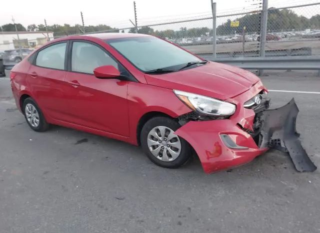 hyundai accent 2017 kmhct4ae7hu245609