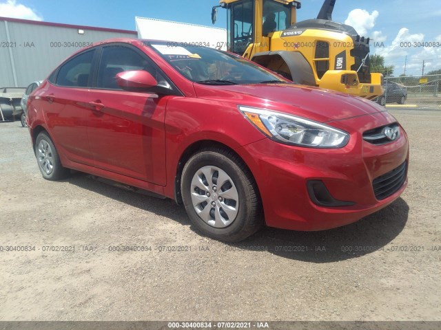 hyundai accent 2017 kmhct4ae7hu275600