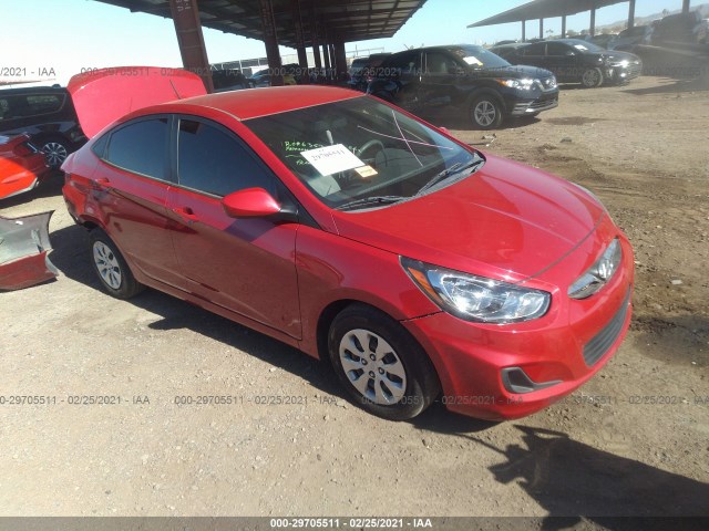 hyundai accent 2017 kmhct4ae7hu342292