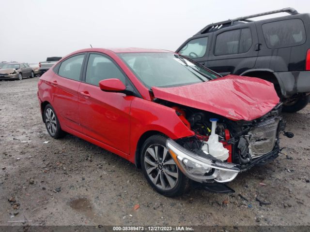 hyundai accent 2017 kmhct4ae7hu343524