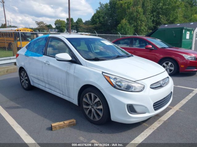 hyundai accent 2017 kmhct4ae7hu345967