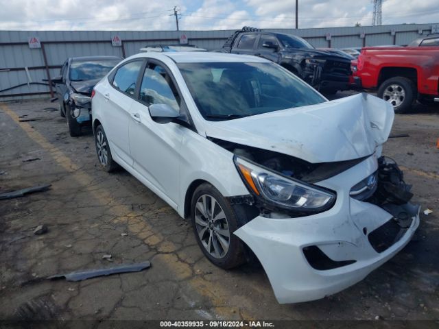 hyundai accent 2017 kmhct4ae7hu351445