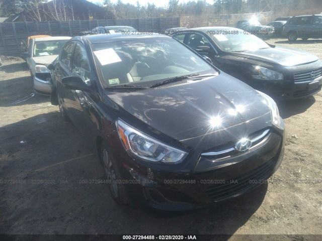 hyundai accent 2017 kmhct4ae7hu357813