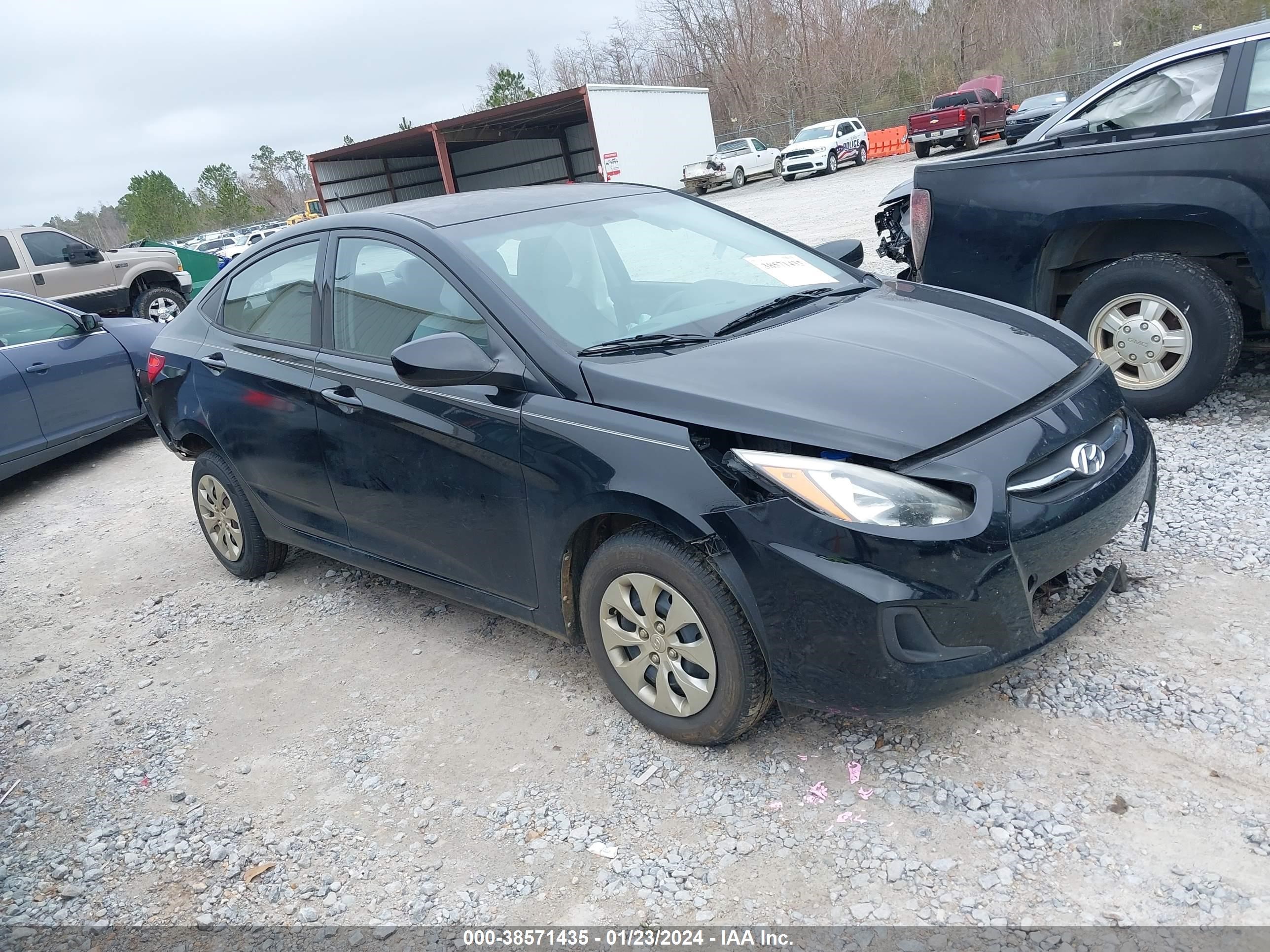 hyundai accent 2017 kmhct4ae7hu370559