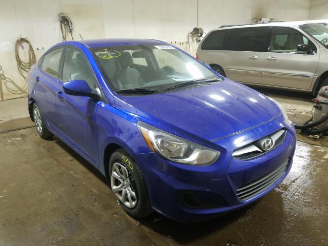 hyundai accent gls 2013 kmhct4ae8du554659