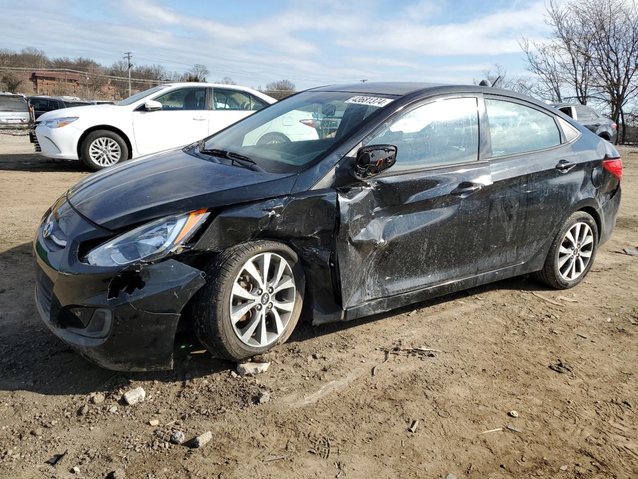 hyundai accent 2017 kmhct4ae8hu373678