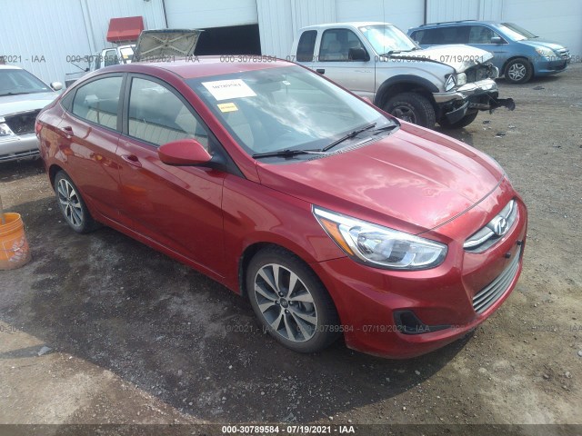 hyundai accent 2017 kmhct4ae8hu374958