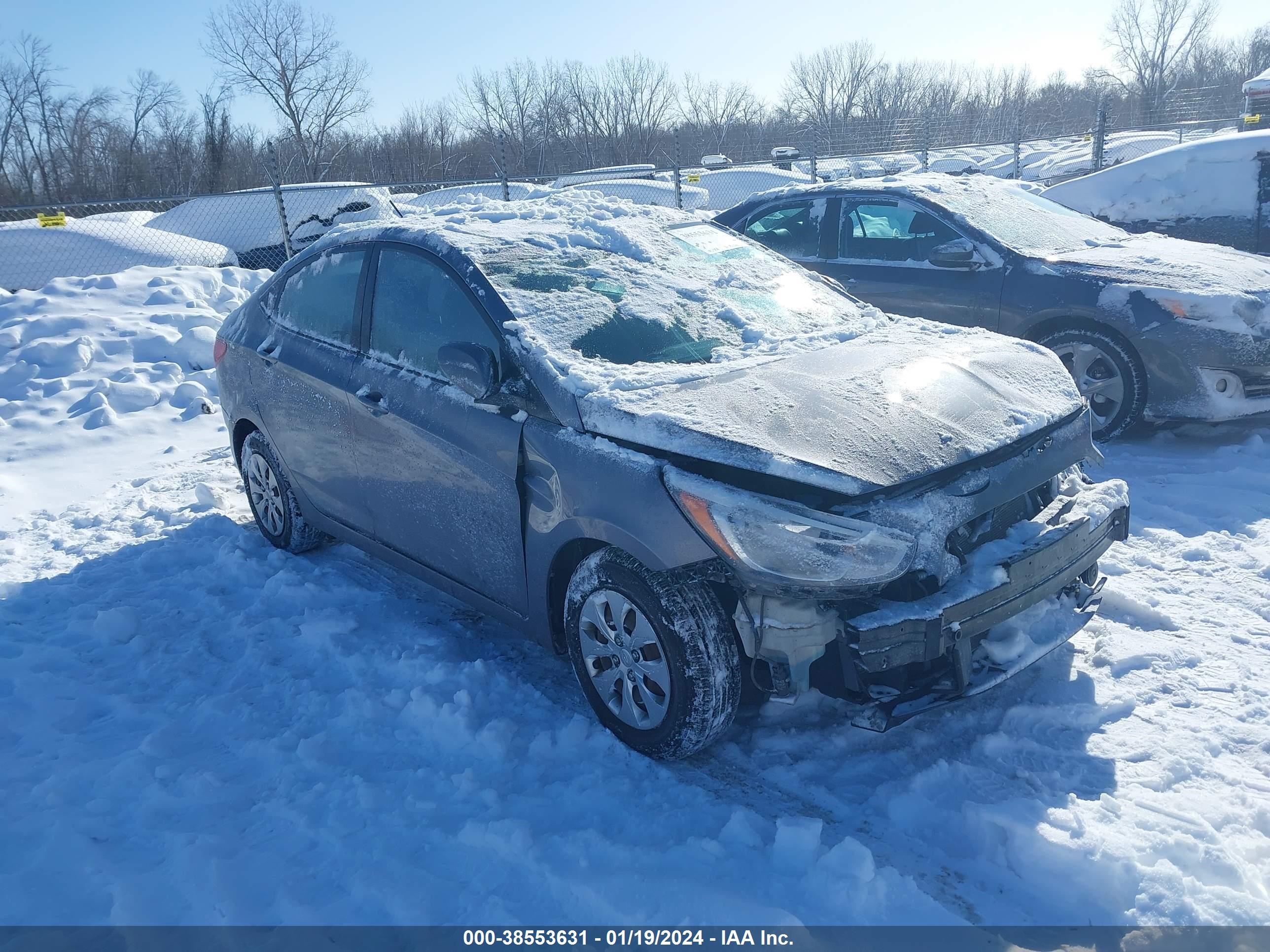 hyundai accent 2015 kmhct4ae9fu878884