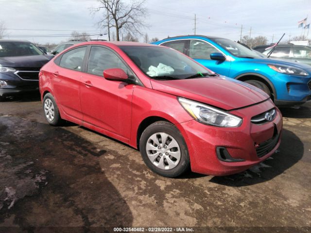 hyundai accent 2017 kmhct4ae9hu216015