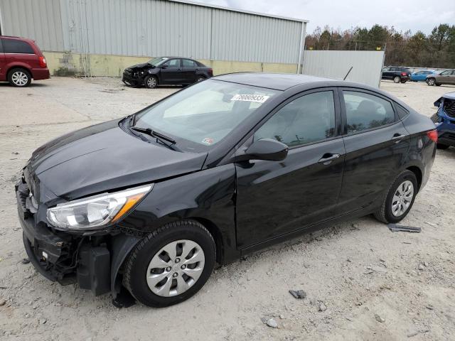 hyundai accent 2017 kmhct4ae9hu216371