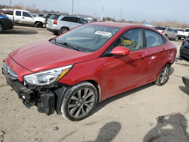 hyundai accent 2017 kmhct4ae9hu255428