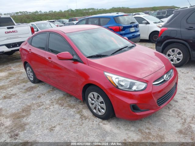 hyundai accent 2017 kmhct4ae9hu271712