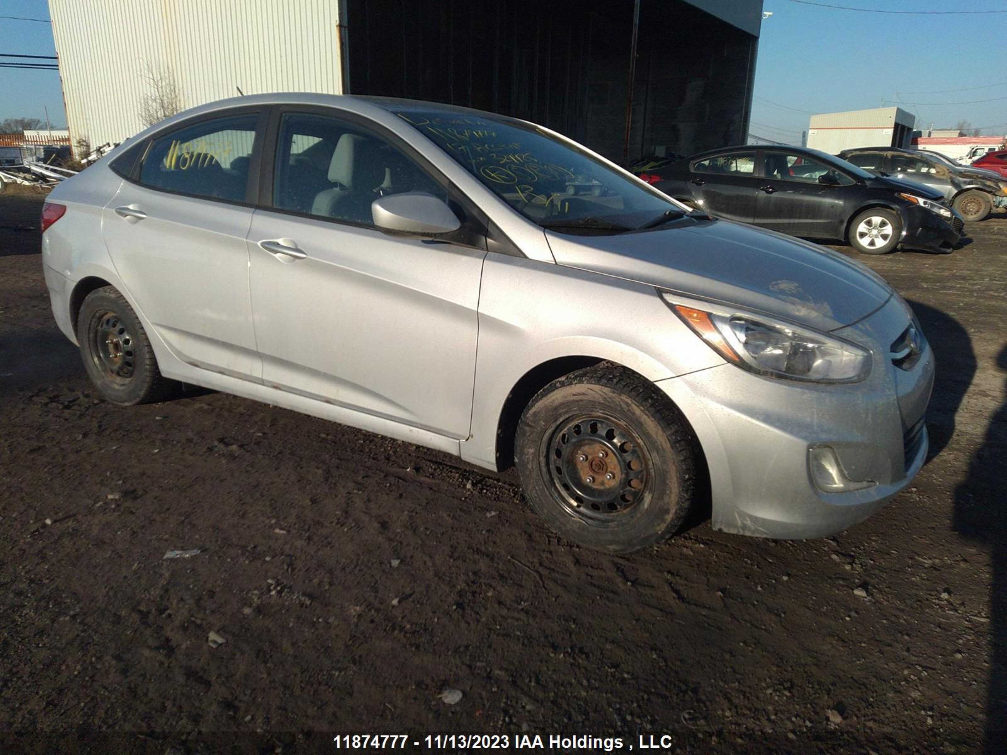 hyundai accent 2017 kmhct4ae9hu324425