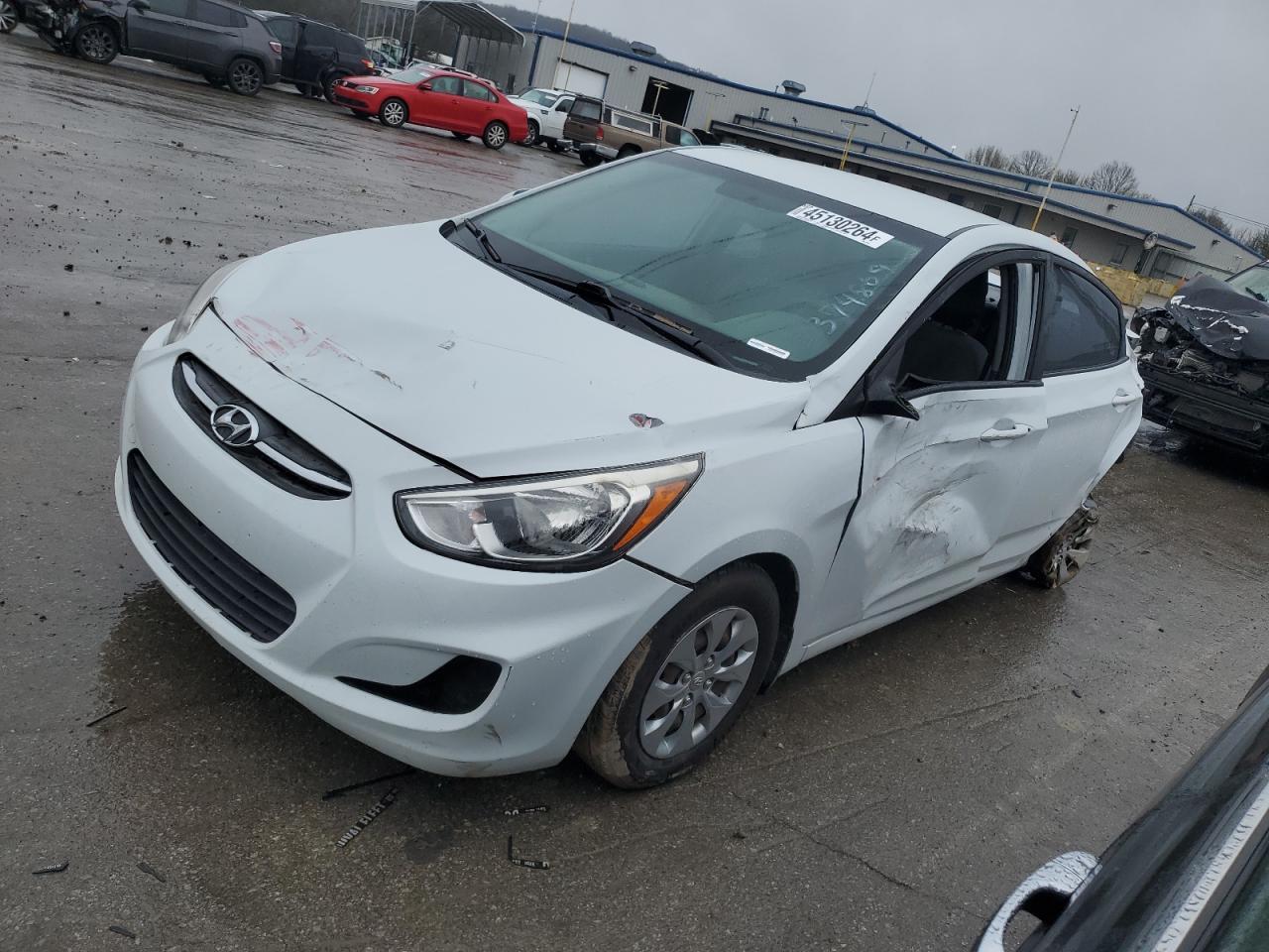 hyundai accent 2017 kmhct4ae9hu374869