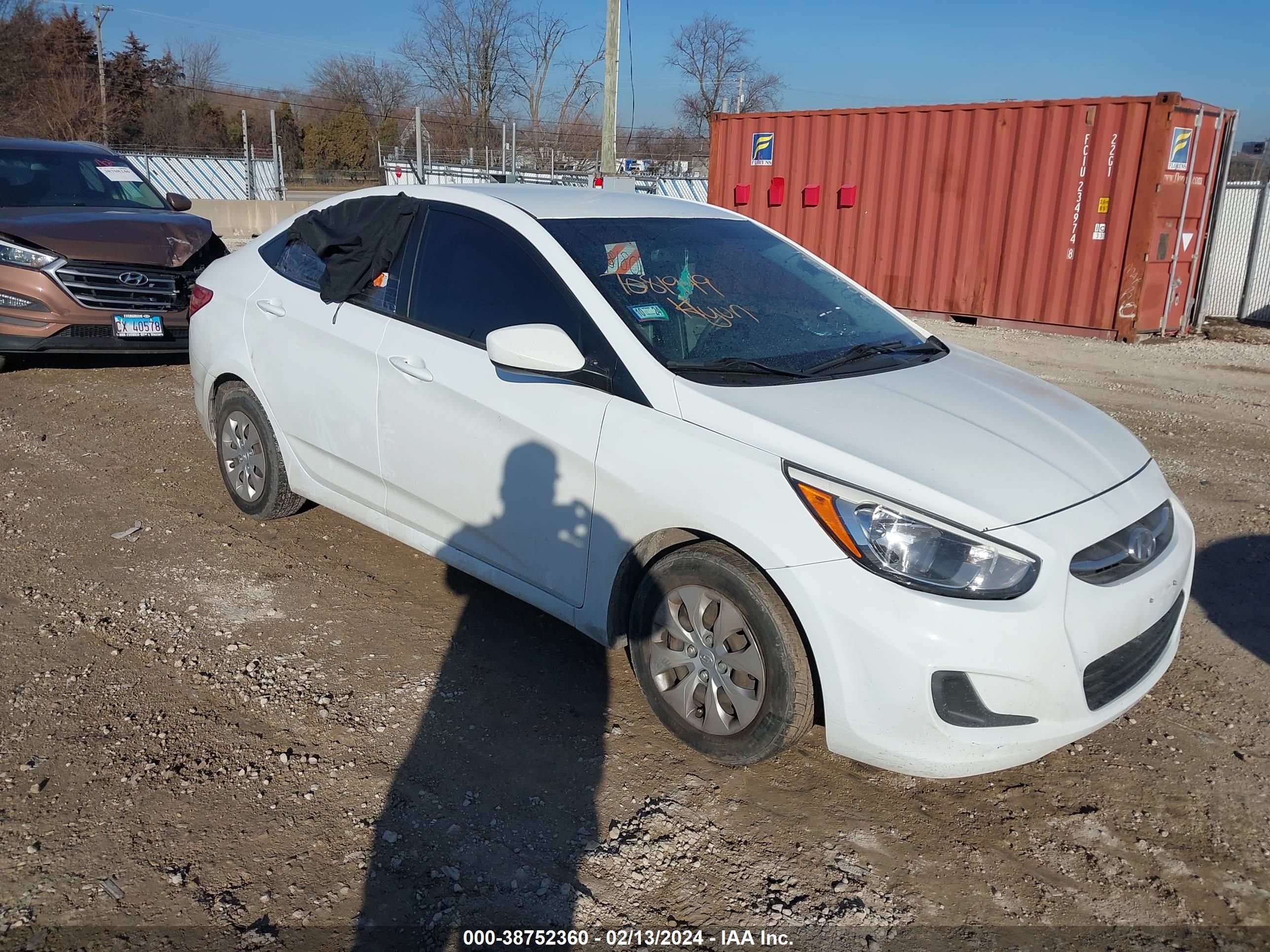 hyundai accent 2016 kmhct4aexgu030756