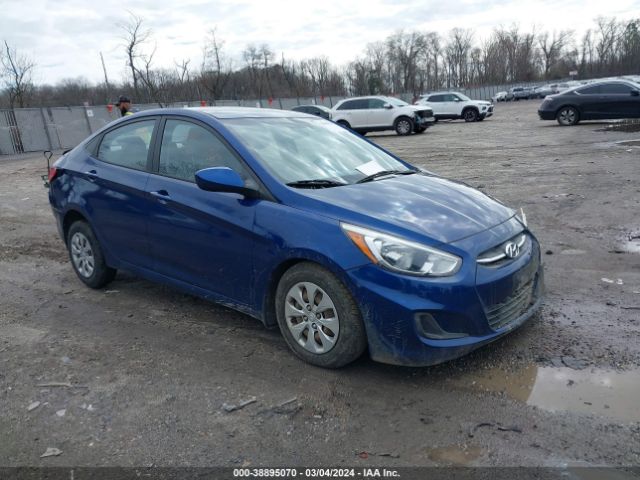 hyundai accent 2016 kmhct4aexgu095364