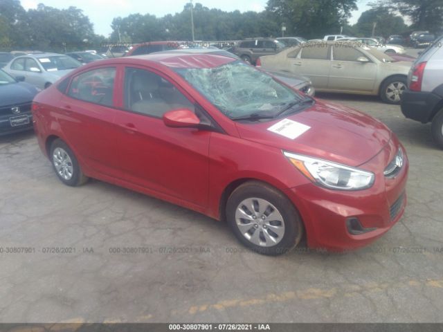 hyundai accent 2017 kmhct4aexhu187804