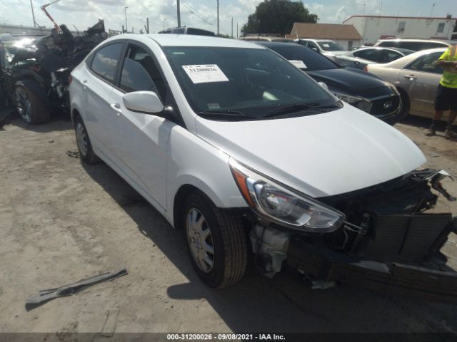 hyundai accent 2017 kmhct4aexhu202950