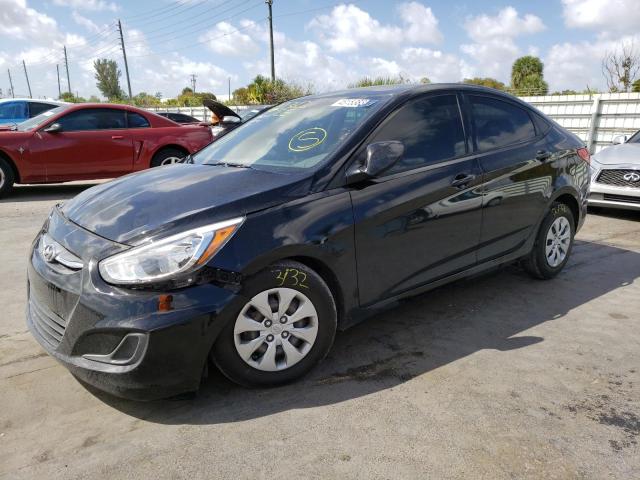 hyundai accent 2017 kmhct4aexhu264655