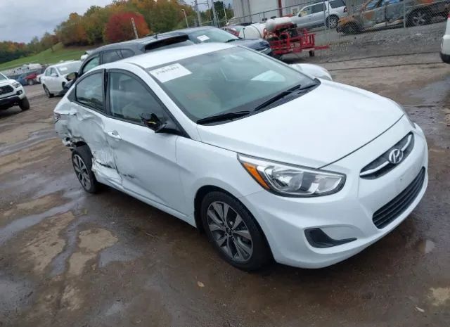 hyundai accent 2017 kmhct4aexhu342982