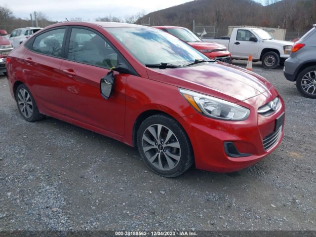 hyundai accent 2017 kmhct4aexhu374007