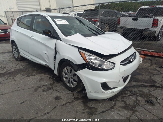 hyundai accent 2017 kmhct5ae0hu336744