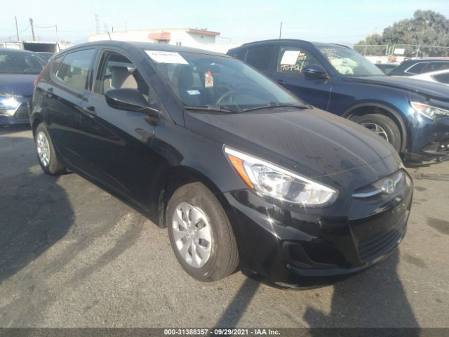 hyundai accent 2017 kmhct5ae0hu341927