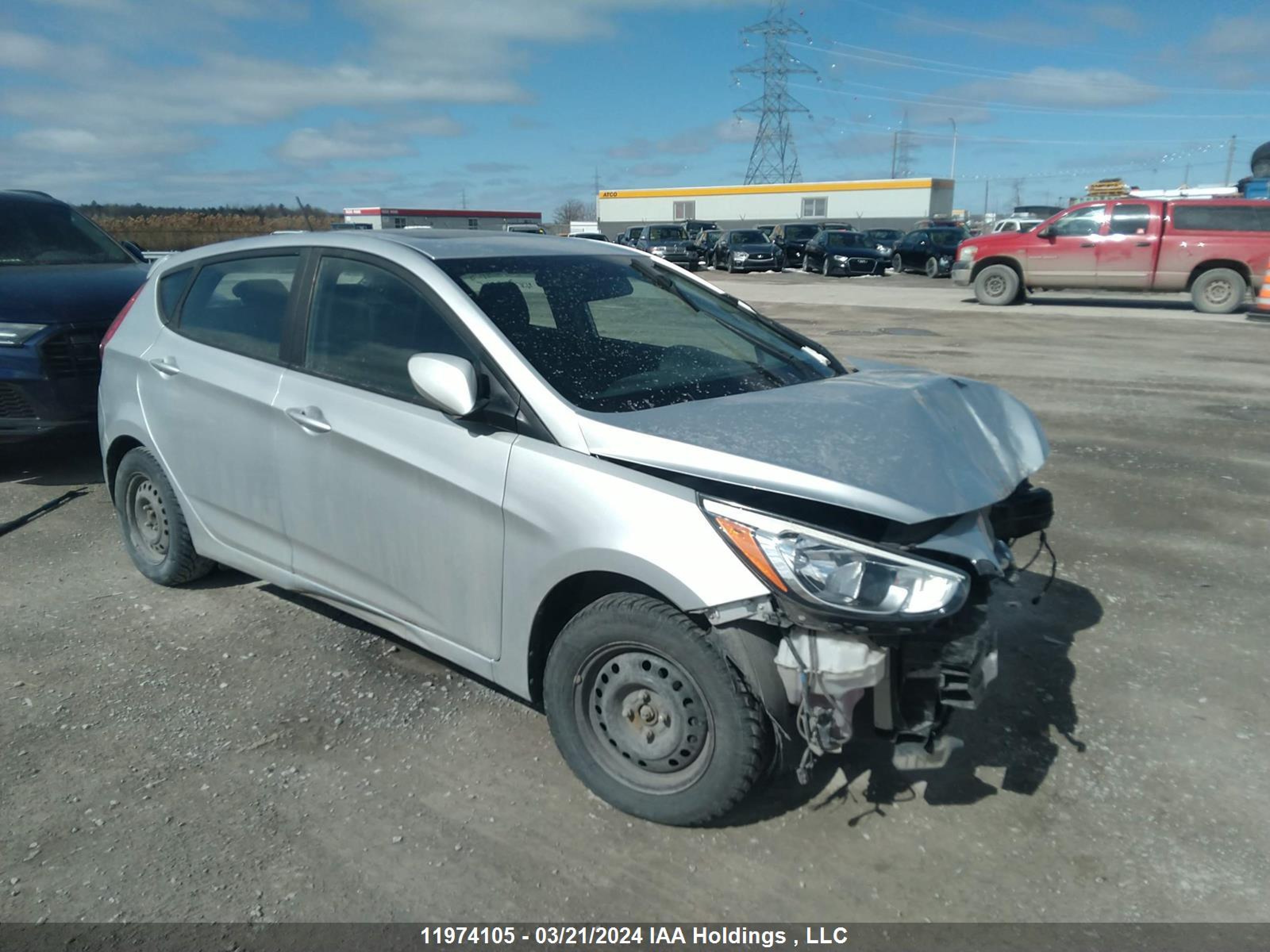 hyundai accent 2017 kmhct5ae0hu349946