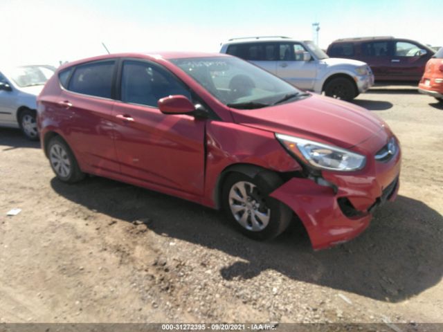 hyundai accent 2017 kmhct5ae1hu301629