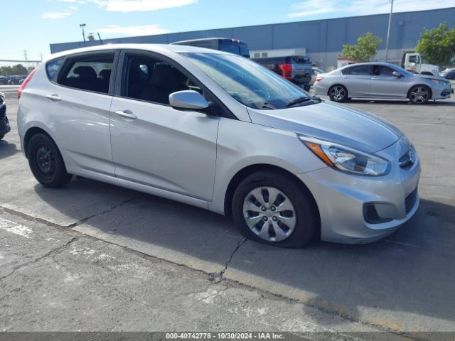 hyundai accent 2017 kmhct5ae1hu344805