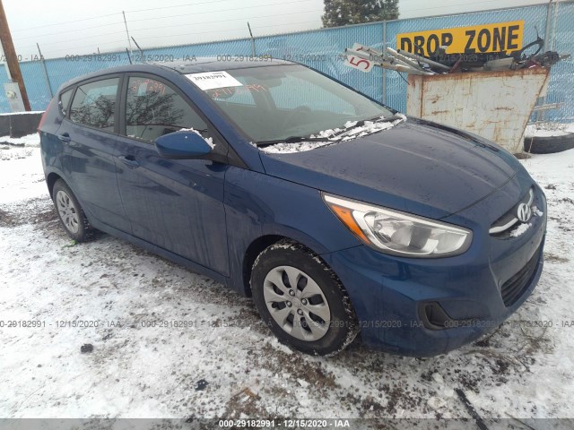 hyundai accent 2017 kmhct5ae1hu346960