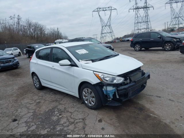 hyundai accent 2017 kmhct5ae2hu318570