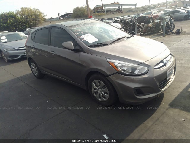 hyundai accent 2017 kmhct5ae2hu357692