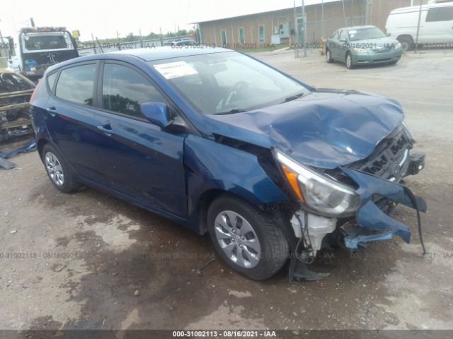 hyundai accent 2017 kmhct5ae3hu324622