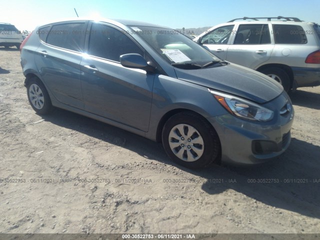 hyundai accent 2017 kmhct5ae3hu354106