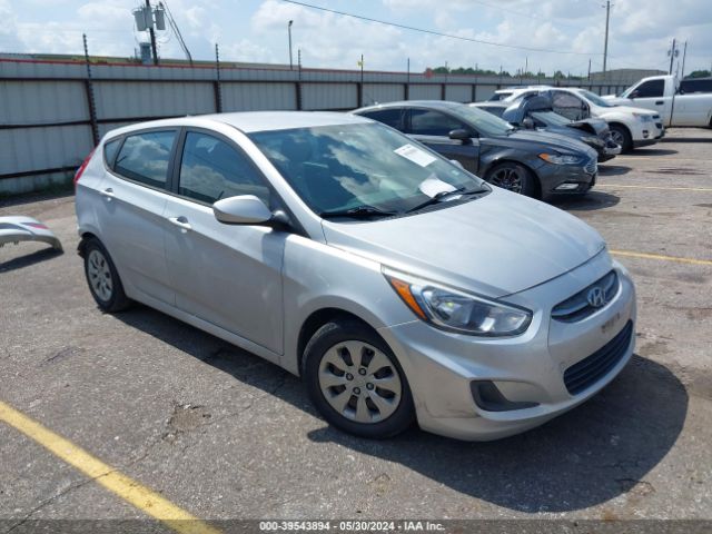 hyundai accent 2017 kmhct5ae5hu324671