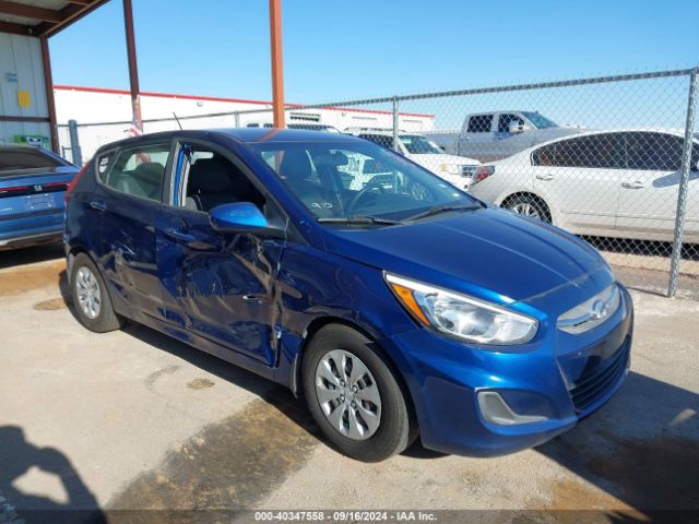 hyundai accent 2017 kmhct5ae5hu344726