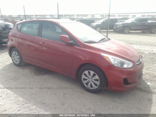 hyundai accent 2017 kmhct5ae5hu365978